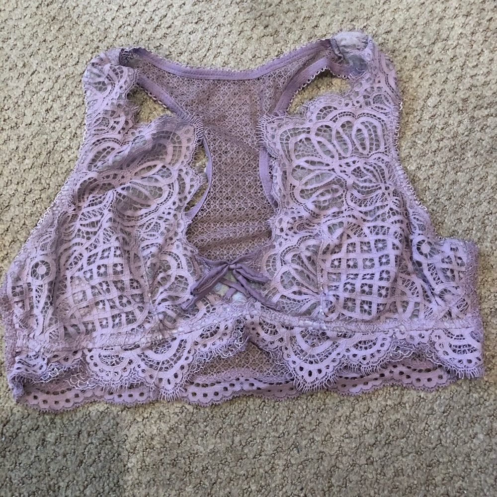 Victoria secret Lavender Lacy Bralette